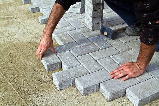 Permeable Paver Driveway in Marshall, TX